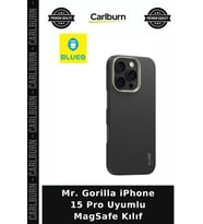 Mr. Gorilla iPhone 15 Pro Uyumlu MagSafe Kılıf Parça Cihaz Kılıfı Teknoloji