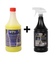 Oto Kalorifer Ve Petek Temizleme Sıvısı 1 Lt Lastik Parlatıcı Jel 500 Ml