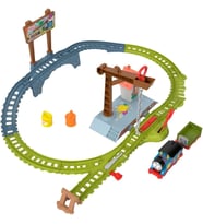 Fisher Price ve Arkadaşları Boya Teslimatı Motorlu Tren Seti HTN34 (Çok Renkli)