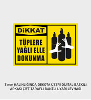 TÜPLERE YAĞLI ELLE DOKUNMAZ 25X37 CM