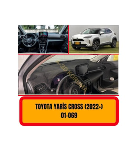 Toyota Yaris Cross 2022 Uyumlu Ön Gögüs / Panel / Torpido Korumasi / Kilifi / Halisi / Koruyucu