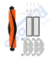 DREAME D10 PLUS – D10S PLUS – D10 PLUS GEN 2 UYUMLU 1 Ana Fırça 4 Yan Fırça 2 Filtre 4 Mop PKT-iasgf0001374