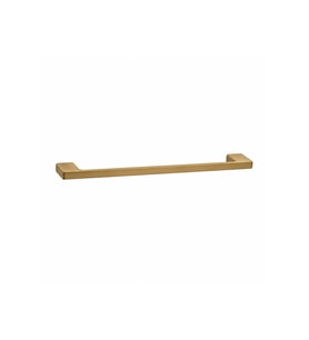 Duvara Montajlı Uzun Havluluk Altın Saten 32 cm