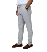 Erkek Jogger Silim Fit Kumaş Pantolon P1005 BGL-ST04503 (Açık Gri)
