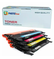 Photo Print® Hp Color Laser Yazıcı 150A Hp 117A 4 Renk Ithal Toner Seti 1.000 Sayfa Chipli (Çok Renkli)