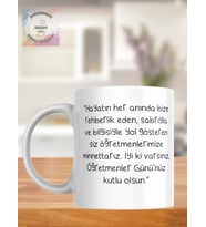 Öğretmenler Günü Kupa Bardak
