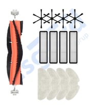 Dreame D10S, D10S PRO, D9 MAX GEN2 Uyumlu 1 Ana Fırça 4 Yan Fırça 4 Filtre 4 Mop PKT-iasgf0000239