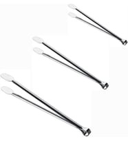 36 Cm-32 Cm-27 Cm Uzun-Kısa Boy Çelik Yemek Barbekü Izgara Kömür Köz (3'lü Set)