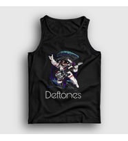 Presmono Unisex Siyah Astronaut Deftones Atlet 138351tt