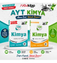 AYT Kimya Konu Anlatımı ve Soru Bankası 2 Kitap Set Palme Yayınları