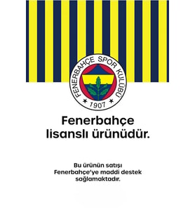 Fenerbahçe Orijinal Lisanslı Peluş Logolu Spor Sırt Çantası Fb Okul Çantası (Lacivert)