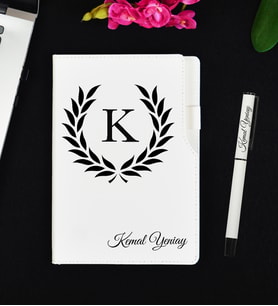 Babaya Hediye, Doğumgünü Hediyesi  Kişiye Özel Defter Kalem Hediye Seti