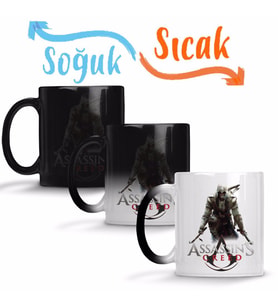 Assassins 03 Sihirli Kupa Bardak Porselen