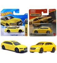 2 Araç Set - Hot Wheels '17 Audi RS 6 Avant & Matchbox Audi E-Tron (1/64)