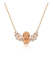 Melek  925 Ayar Gümüş Kolye