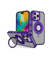 Joko Apple iPhone 16 Pro Max Banza Magsafe Standlı Kapak - Derin Mor