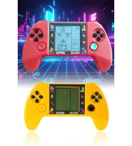 Taşınabilir Tetris Oyun Konsolu Renkli Retro Oyun Aleti Çocuklar İçin Eğlenceli Mini Konsol