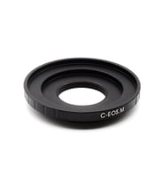Ayex Canon EOS M için C Mount Lens Adaptörü C-EOS M (Siyah)