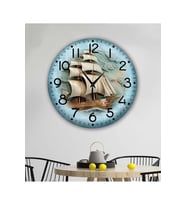 bilge Tasarım retro Duvar Saati 35 x 35 CM (Karışık)