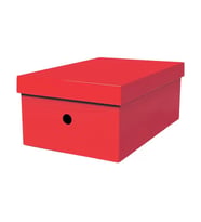 MAS 8226 RAİNBOW KARTON BÜYÜK BOY ARŞİV KUTUSU KIRMIZI