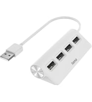 Usb Hub, 4 Ports, Usb 2.0, 480 Mbit/S, Beyaz (Çok Renkli)