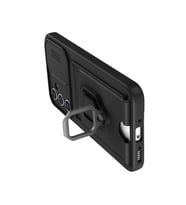 Northcity Samsung Galaxy A25 5g Kılıf Zuma Kartvizitli Yüzüklü Silikon - Siyah