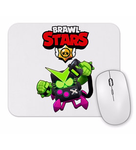 Brawl Stars Virüs 8 Bit Mouse Pad