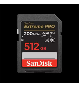 512GB SANDISK EXTREME PRO SDCX UHS-I SDSDXXD-512G-GN4IN