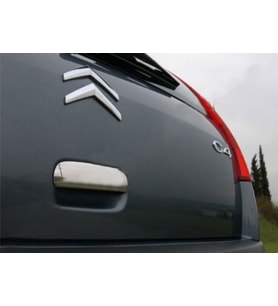 Citroen C4 Krom Bagaj Açma 2004-2011 Paslanmaz Çelik