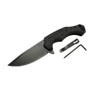 Zero Error 7-12 Black Çakı 22 cm Manuel, Kemerlikli