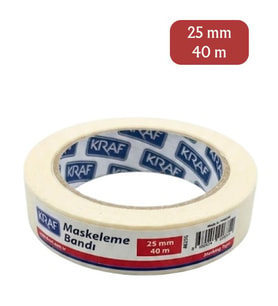 Kraf Maskeleme Bandı 25mm x 40m 4025G