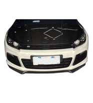 Volkswagen Scirocco R Line Tampon Uyumlu 3 Parça Ön Lip (Plastik)