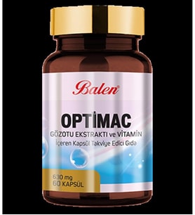 Balen Optimac Gözotu Ekstraktı ve Vitamin İçeren Kapsül