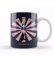 Lucy Heartfilia Retro Japanese Fairy Tail Kupa Bardak Porselen
