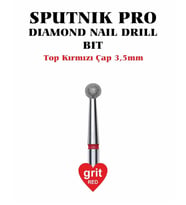 Elmas Top Freze Kırmızı Çap 2,7mm