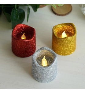 DEKOR RAMAZAN MUMLARI 12 ADET SİMLİ LED IŞIKLI MUM KIRMIZI GOLD GÜMÜŞ LED MUM IŞIKLI MUM GÜN IŞIĞI MUM
