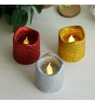 DEKOR RAMAZAN MUMLARI 12 ADET SİMLİ LED IŞIKLI MUM KIRMIZI GOLD GÜMÜŞ LED MUM IŞIKLI MUM GÜN IŞIĞI MUM
