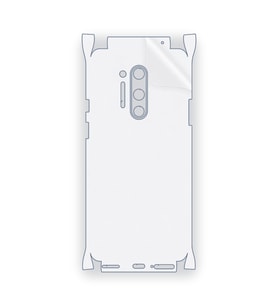 SChitec OnePlus 8 Pro Uyumlu Fullbody Arka Kaplama Hidrojel Koruyucu Film
