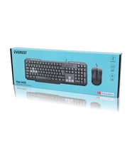 USB KABLOLU KLAVYE - MOUSE SET Q KLAVYE 1200DPI MOUSE KM-1435