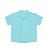 Civil Boys Basic Tatil Yaka 6-9 Yaş Gömlek - Mavi