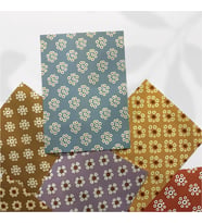 Bahar Desenli 6’lı Kağıt Seti – Scrapbook / Kolaj / Planner / Journal İçin Uygun (Çok Renkli)