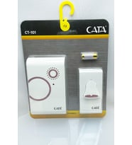 CATA CT-101 Kablosuz kapı zili pembe farklı ses melodili lüks uzaktan kumandalı zil