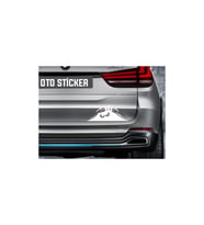 Öfkeli Surat Oto Sticker 25*11,5 Cm