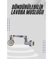 Dönebilen Musluk Başlığı Akrobat Mutfak Banyo Musluk Ucu Başlığı Oynar Başlıklı