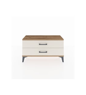 Arges Şifonyer 2 Çekmeceli 88x30x48 Çam-Aytaşı