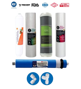 Yaman Group 5 Li Su Arıtma Filtre Seti Açık Kasa Gac Su Arıtma Cihazı Filtresi