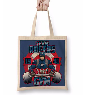 Captain America Team Rogers Bez Çanta Uzun Saplı