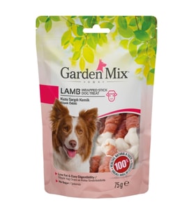 Garden Mix Kuzu Sargılı Kemik Köpek Ödülü 75 Gr
