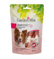 Garden Mix Kuzu Sargılı Kemik Köpek Ödülü 75 Gr