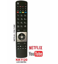Netflıx+you Tube Lcd Led Tv Kumandası Kk1120-31266(uyumlu)